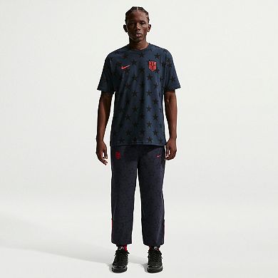 Men's Nike Navy USMNT Allover Print T-Shirt