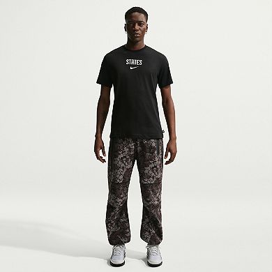 Men's Nike Black USMNT Wordmark T-Shirt