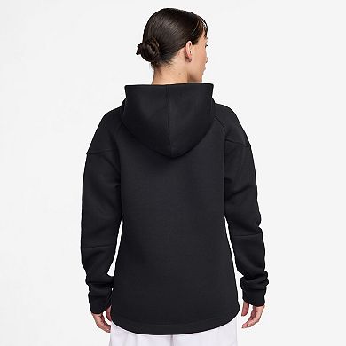 Women's Nike Black USMNT Tech Fleece Windrunner Full-Zip Hoodie