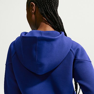 Women's Nike Royal USMNT Tech Fleece Windrunner Full-Zip Hoodie