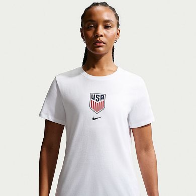 Women's Nike White USMNT Crest T-Shirt