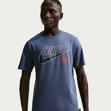 Men's Nike Blue USMNT Futura T-Shirt