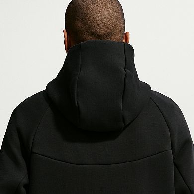 Men's Nike Black USMNT 2026 Tech Fleece Windrunner Raglan Full-Zip Hoodie