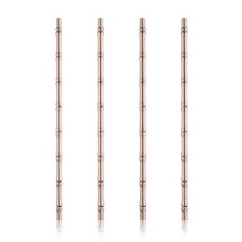 Bamboo Copper Straws by Viski®