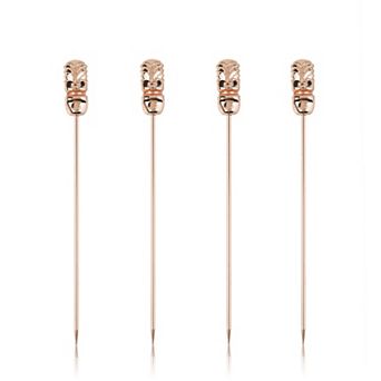 Set of 4 Tiki Cocktail Picks by Viski®