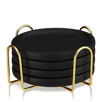 Earthenware Coasters with Stand Viski®