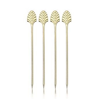 Gold Art Deco Cocktail Picks by Viski®
