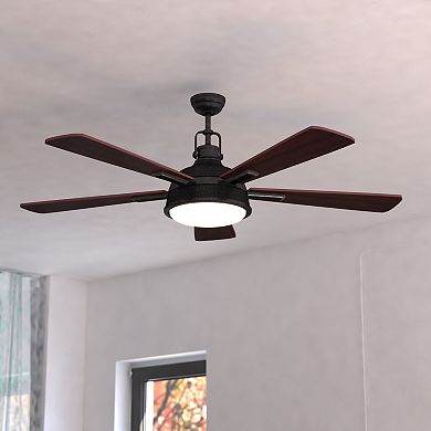 Walton LED 52" LED Ceiling Fan Gold Stone