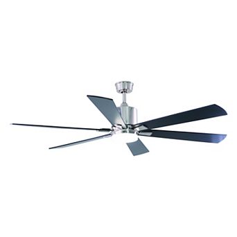 Wheelock 60" LED Ceiling Fan Satin Nickel