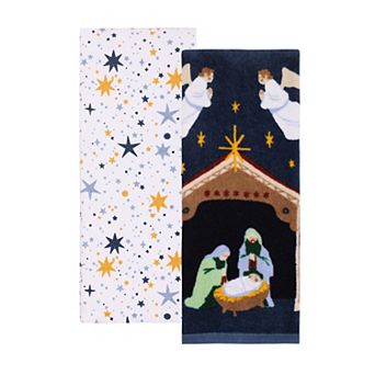 St. Nicholas Square® 2 pc Nativity Kitchen Towel Set