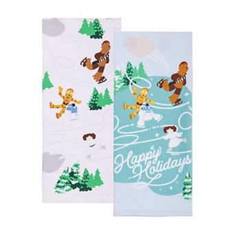 St. Nicholas Square® Star Wars 2 pc Holiday Kitchen Towel Set