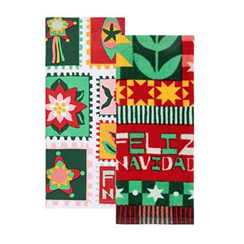 St. Nicholas Square® 2 pc Feliz Navidad Kitchen Towel Set