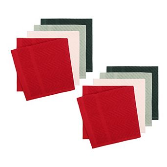 St. Nicholas Square® 8-Pack Holiday Solids Dishcloths