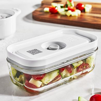 Zwilling Fresh & Save 32-pc Vacuum Sealer Machine Set, Airtight Food Storage Containers, Glass