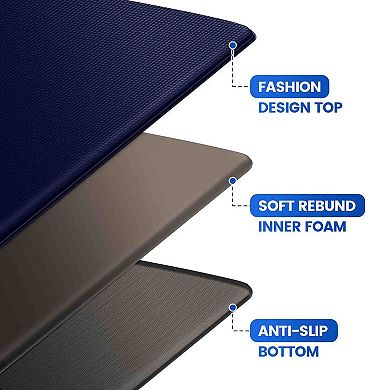 BOGASYL 3 Piece Non Slip Kitchen Rug Set