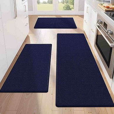 BOGASYL 3 Piece Non Slip Kitchen Rug Set
