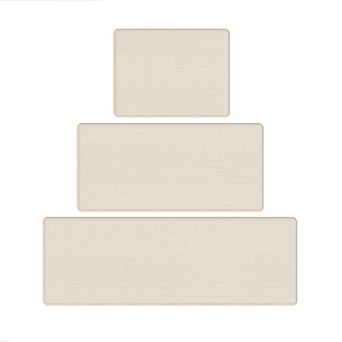 BOGASYL 3 pc Non Slip Kitchen Rug Set