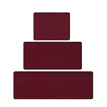 BOGASYL 3 pc Non Slip Kitchen Rug Set
