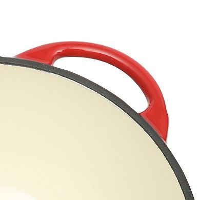 Gibson Home Addlestone 2.65Qt Enameled Cast Iron Dutch Oven with Lid