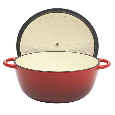 Gibson Home Addlestone 2.65Qt Enameled Cast Iron Dutch Oven with Lid