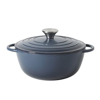 Gibson Home Addlestone 2.65-qt Enameled Cast Iron Dutch Oven with Lid