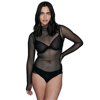 CUUP The Mockneck Top - Mesh