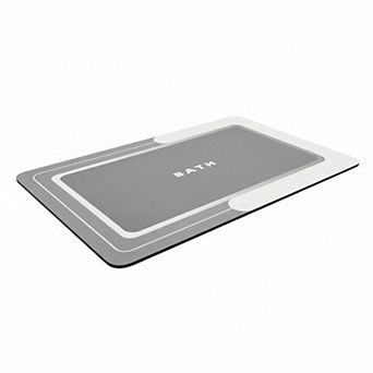 Innovative Diatomaceous Earth Bath Mat Super Absorbent Quick Dry Non Slip Thin