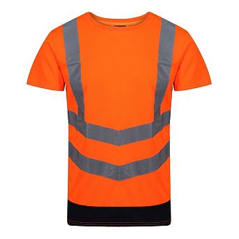 Regatta Mens Pro Hi-Vis Short-Sleeved T-Shirt