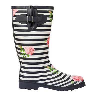 Trespass Womens/Ladies Elena Floral Wellington Boots