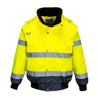 Portwest Unisex Adult 3 in 1 Hi-Vis er Jacket