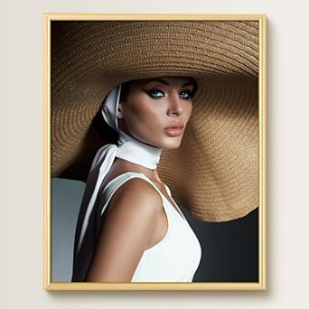 Modern Gold 22x28 Poster Frame Large Wall Frame for Artwork