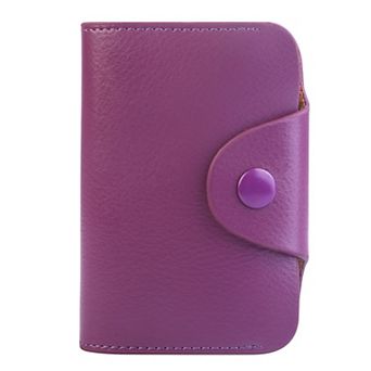 12 Slot PU Leather Card Holder Wallet