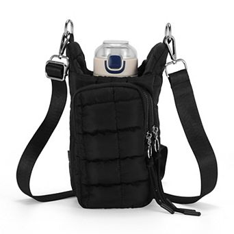 Water Bottle Carrier Bag Crossbody Water Bottle Holder for Hiking Cycling