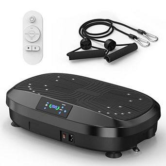 Vibration Plate Exercise Machine, 330 lbs Capacity Lymphatic Drainage Machine