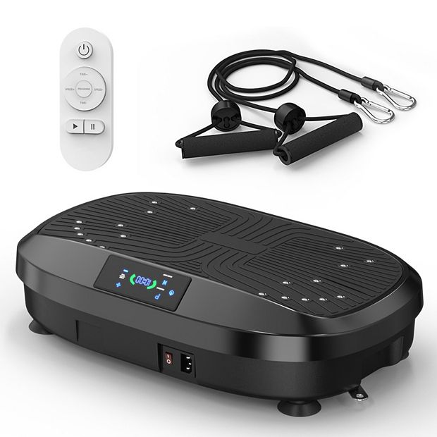 BCAN Vibration Plate Exercise Machine, 330 lbs Capacity Lymphatic Drainage  Machine