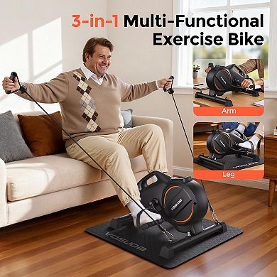 Yosuda Under Desk Bike Pedal Exerciser Magnetic Mini Exercise Bike