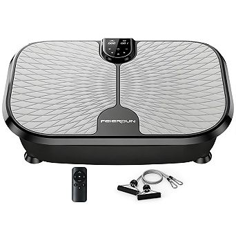 Vibration Plate, 400LBS Capacity Vibration Plate for Lymphatic Drainage, Max Space