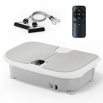 Vibration Plate, 400LBS Capacity Vibration Plate for Lymphatic Drainage, Max Space