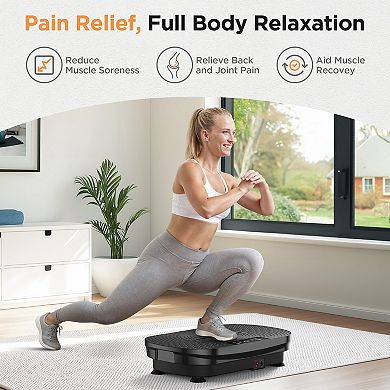 Vibration Plate Exercise Machine, Vibration Plate for Lymphatic Drainage, Weight Loss