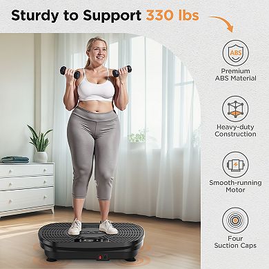 Vibration Plate Exercise Machine, Vibration Plate for Lymphatic Drainage, Weight Loss