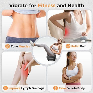 Vibration Plate Exercise Machine, Vibration Plate for Lymphatic Drainage, Weight Loss