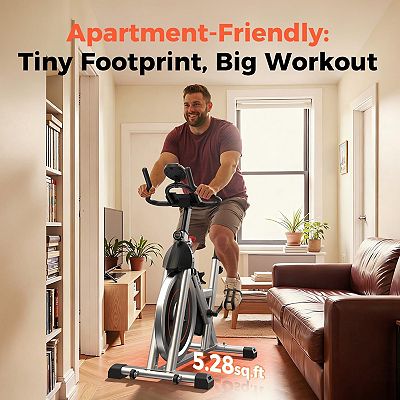 YOSUDA Exercise Bike with 300lb, Stationary Bike with Exclusive