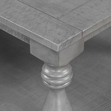 Vintage Coffee Table, Pine Veneer & Sturdy Legs, for Living Room/Study, Homeowners and Renters