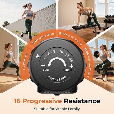 Yosuda Recumbent Exercise Bike for Home，Magnetic Staionary Bike for Seniors/Adults