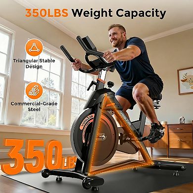 Yosuda Magnetic Exercise Bike,Stationary Bikes for Home with Exclusive App, Indoor Cycling Bike