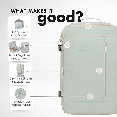Carry-On Travel Backpack (38L) Hynes Eagle