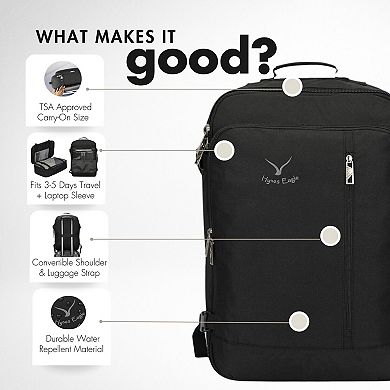 Carry-On Travel Backpack (38L) Hynes Eagle