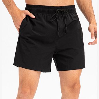 Men's Summer Swim Trunks Quick Dry Beach Shorts with Side Pockets Daily Casual Shorts