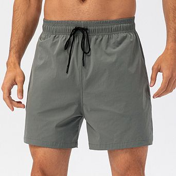 Men's Summer Swim Trunks Quick Dry Beach Shorts with Side Pockets Daily Casual Shorts