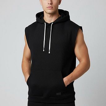 Short Sleeve Hoodie Lightweight Moisture Wicking Kangaroo Pocket Short Sleeve Hoodie For Men